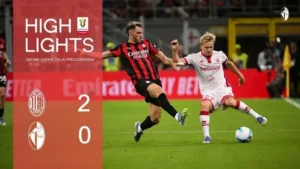 AC Milan vs SSC Bari Timeline