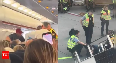 Behind EasyJet Flight U2238 Emergency Landing Newcastle