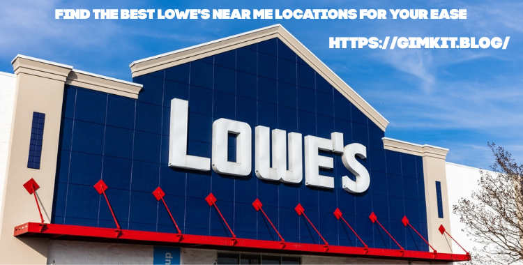 lowes near me