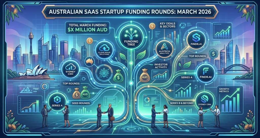 Australian SaaS Startup Funding Rounds March 2026