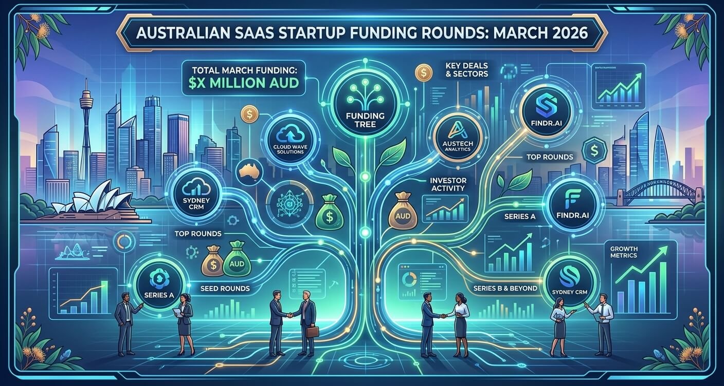 Australian SaaS Startup Funding Rounds March 2026