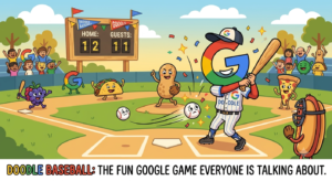 Doodle Base Ball The Fun Google Game Everyone Is Talking About