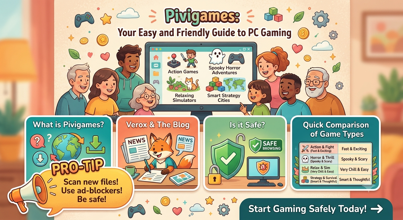 Pivigames: Your Easy and Friendly Guide to PC Gaming
