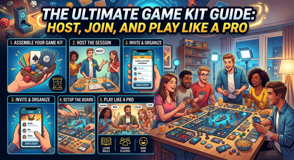 The Ultimate Game Kit Guide: Host, Join, and Play Like a Pro