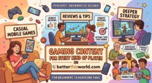 Gaming Content for Every Kind of Player
