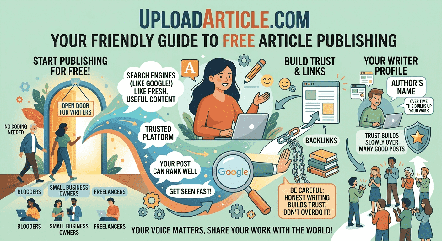 UploadArticle Com Your Friendly Guide To Free Article Publishing