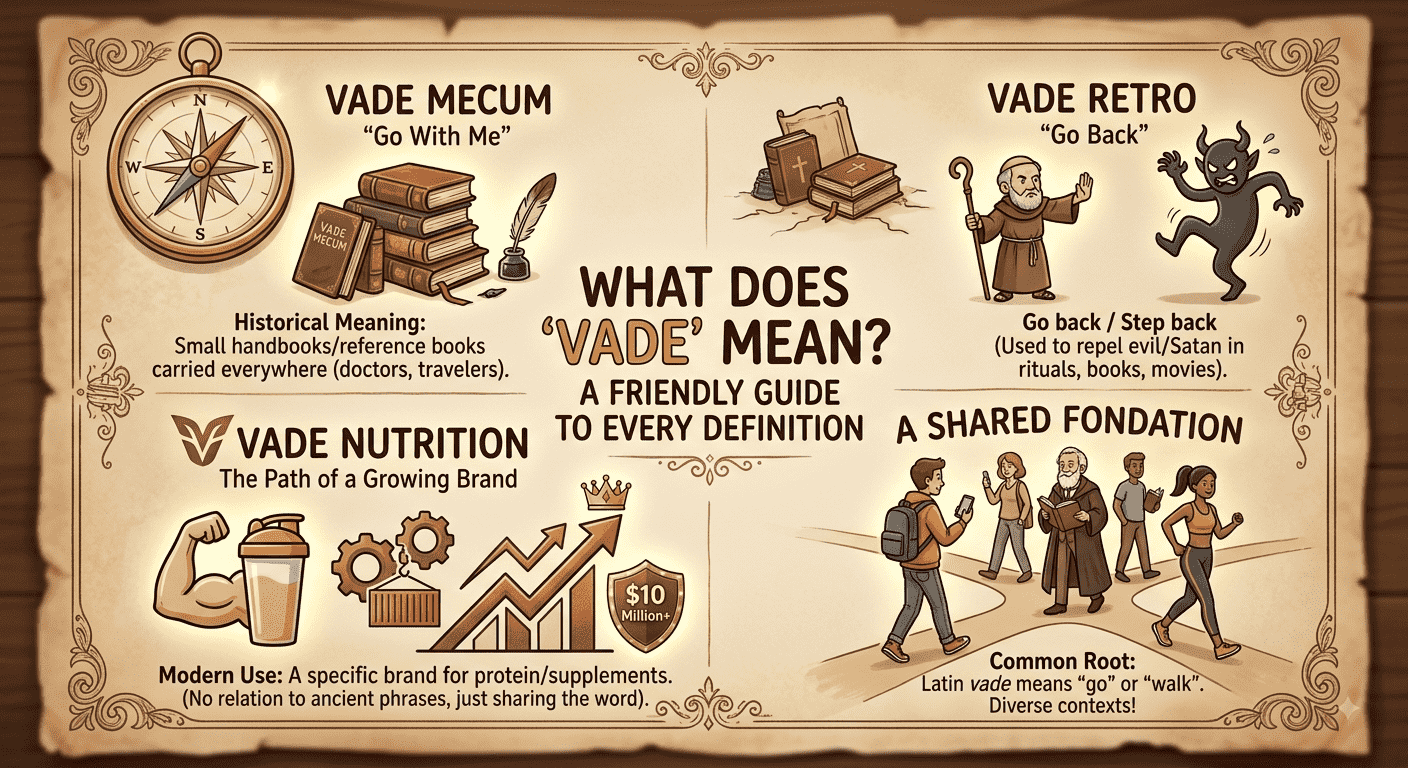 What Does Vade Mean A Friendly Guide to Every Definition