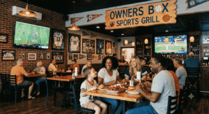 What Is Owners Box Sports Grill