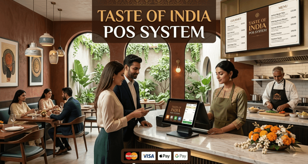 taste of india pos system