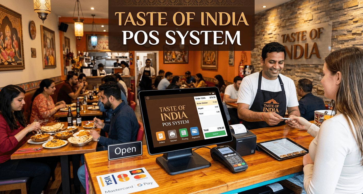 taste of india pos system