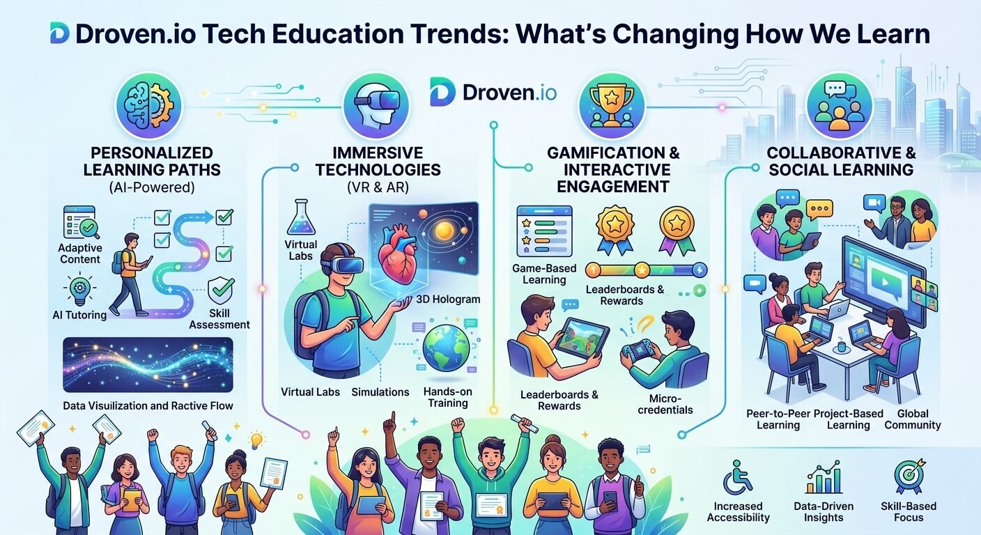 Droven.io Tech Education Trends What's Changing How We Learn