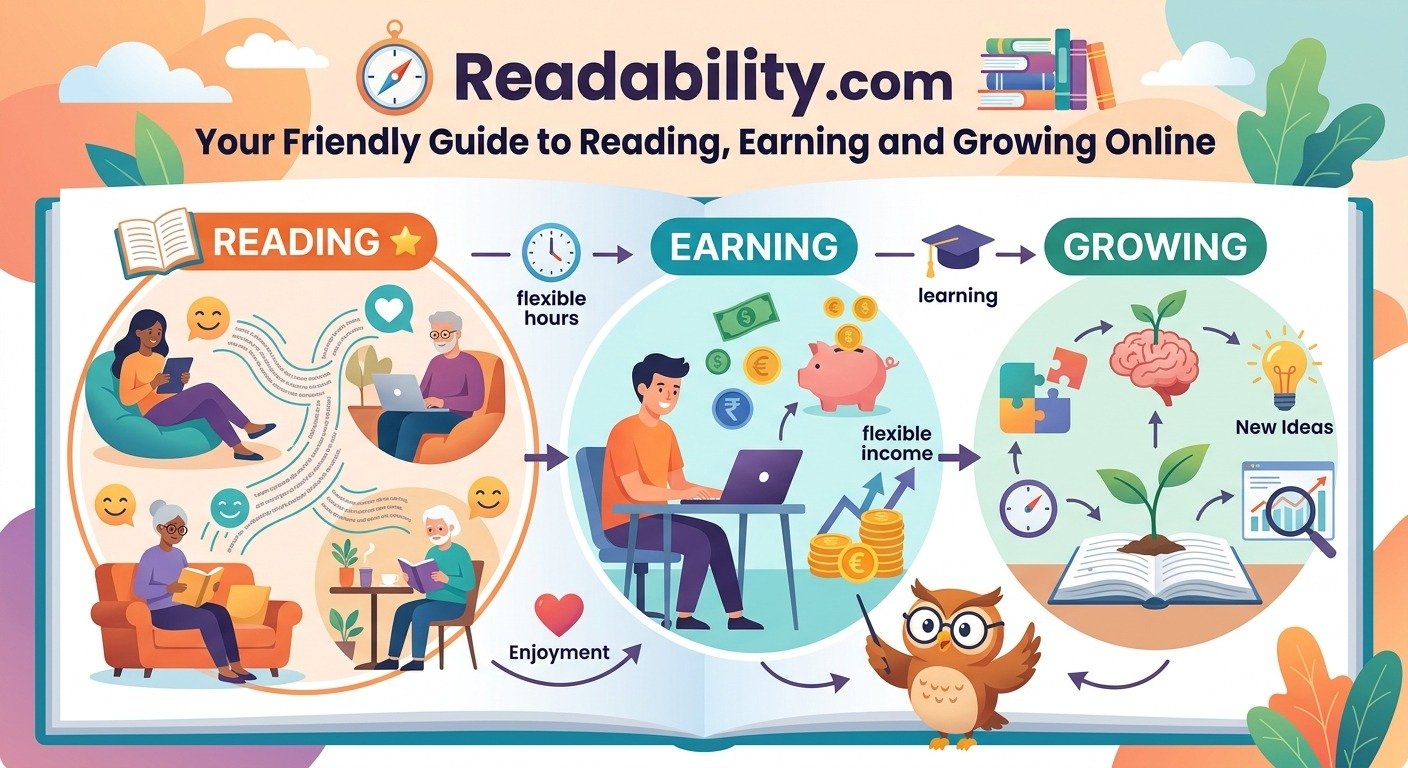 Readability.com Your Friendly Guide to Reading Earning and Growing Online