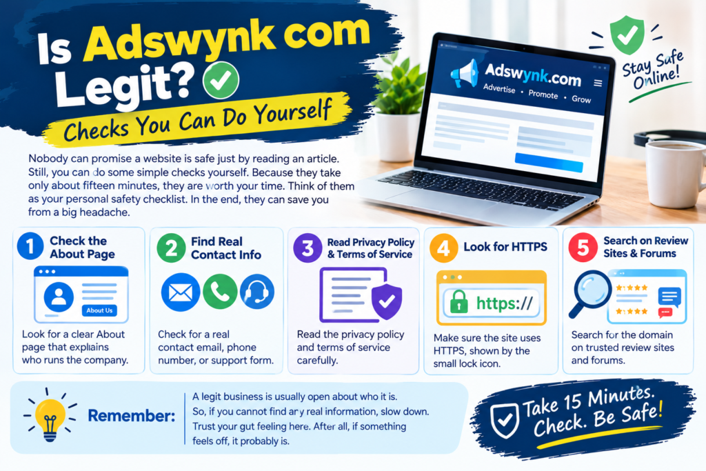 Is Adswynk com Legit? Checks You Can Do Yourself