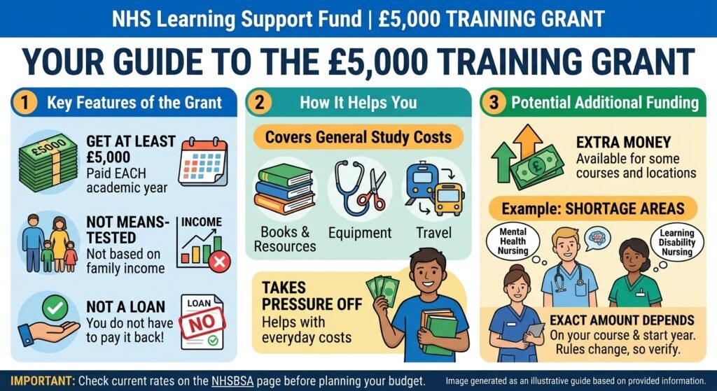 NHS Learning Support Fund 5000 Training Grant